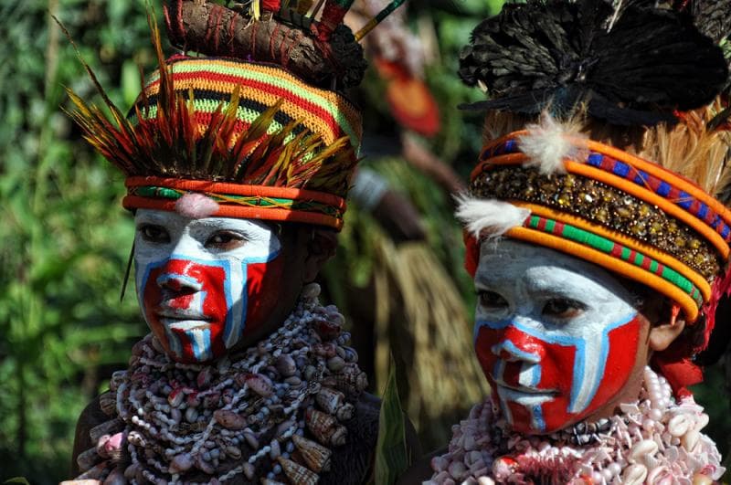 Kids in Traditional Attire